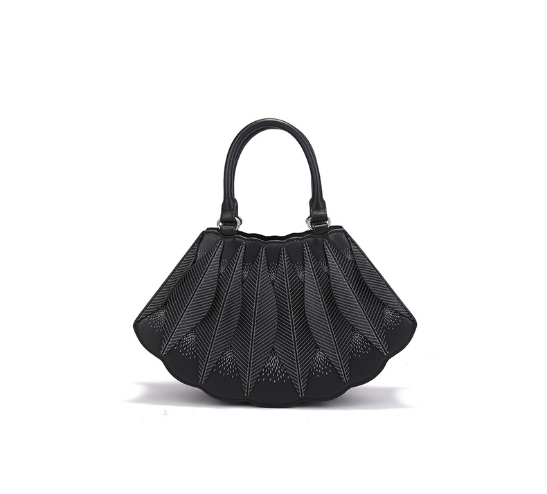 618狂欢日半坡bampo半坡真皮手提包女新款轻奢大气原创线下商场同款头