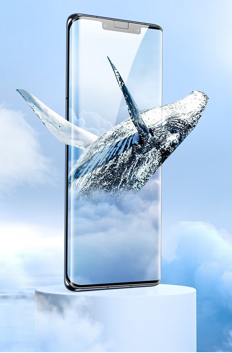 雅翔仕 适用于华为mate50pro手机膜 mate50水凝膜高清曲屏全屏覆盖防