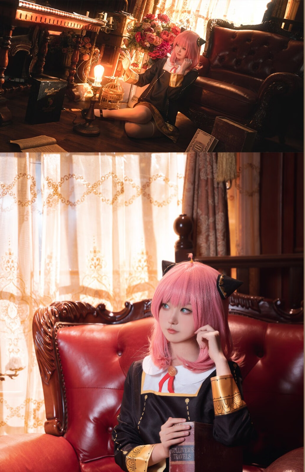 赫搏(hebo design) 间谍过家家cos达米安cos服阿尼亚伊甸园学院校服