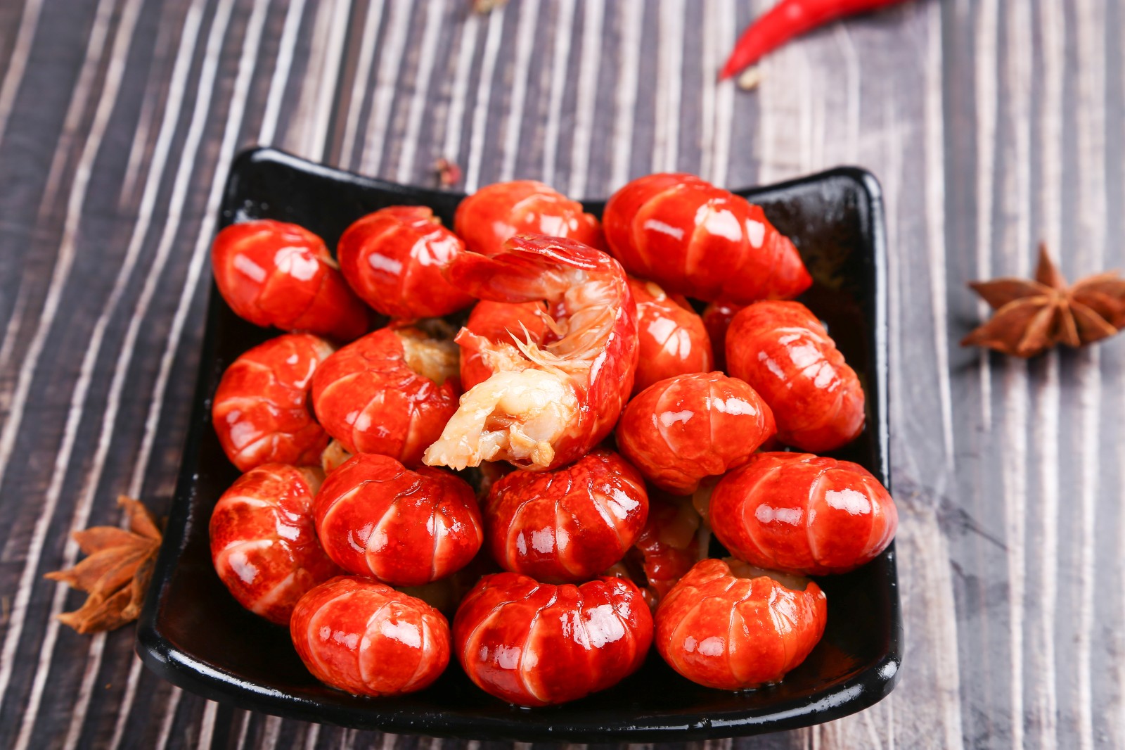 顺丰速运特大鲜冻一级龙虾尾无冰衣大号新货 无冰龙虾尾3斤装 无冰装