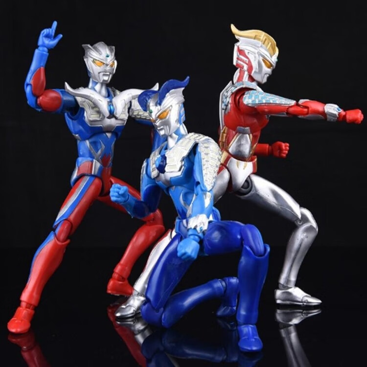终极闪耀赛罗奥特曼shf迪迦act德尔塔天爪全身关节可动拼装捷德手办