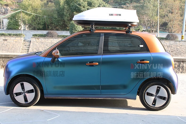 奇骏汽车用行李架适用于欧拉黑猫专用车顶行李箱旅行箱免打孔安装横杠