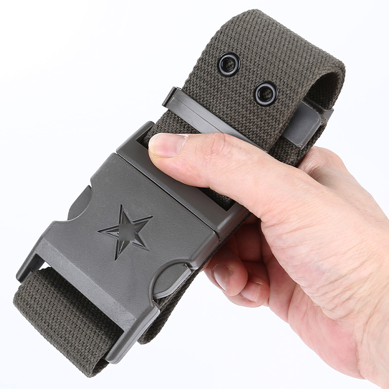 landview 贞喜气 战术腰带 帆布腰带编织训练外腰带 战术训练腰带【宽