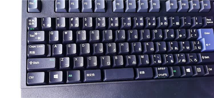 日语键盘日本日文输入法电脑打字键盘笔记本usb台式ps2沐舜声 黑色