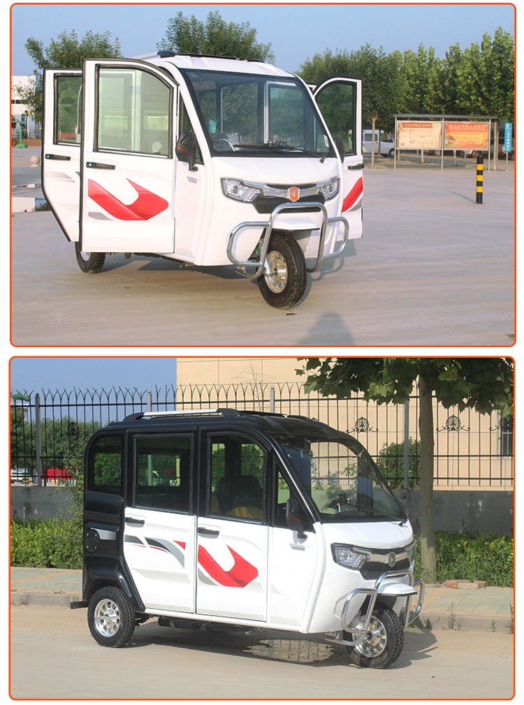 全棚三轮摩托车宗申动力三轮全封闭燃油汽油代步接孩子家用车宗申175