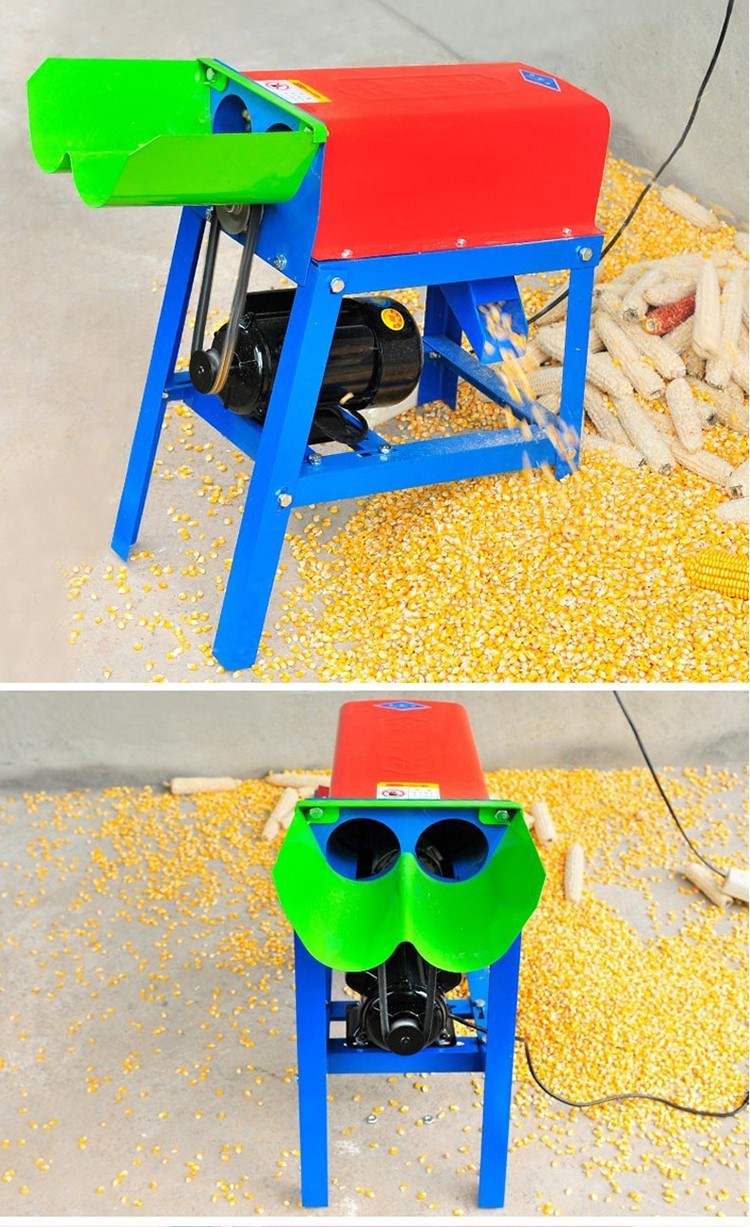 玉米脱粒机家用电动玉米机剥粒机小型220v带电机打玉米机器大功率脱粒