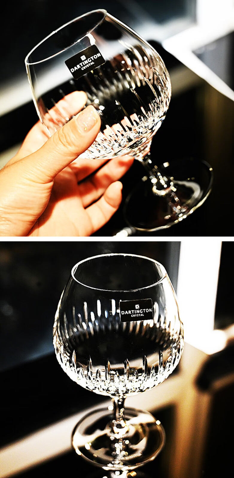 创意北欧家用洋酒杯 brandy白兰地杯【两只彩盒装】【图片 价格 品牌