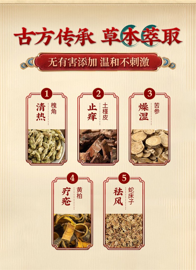 同仁堂绿金家园痔疮灵槐角抑菌膏男女内外痔混合痔肉球膏痔 一盒装