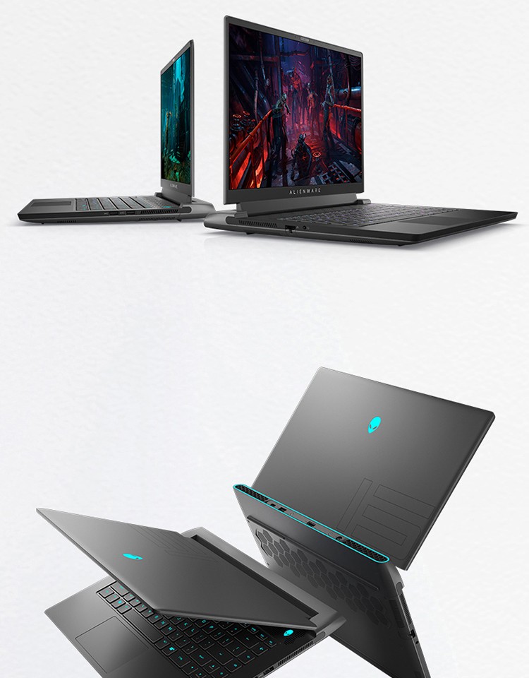外星人alienware锐龙版m15r5156英寸高端游戏笔记本电脑八核amd1252黑