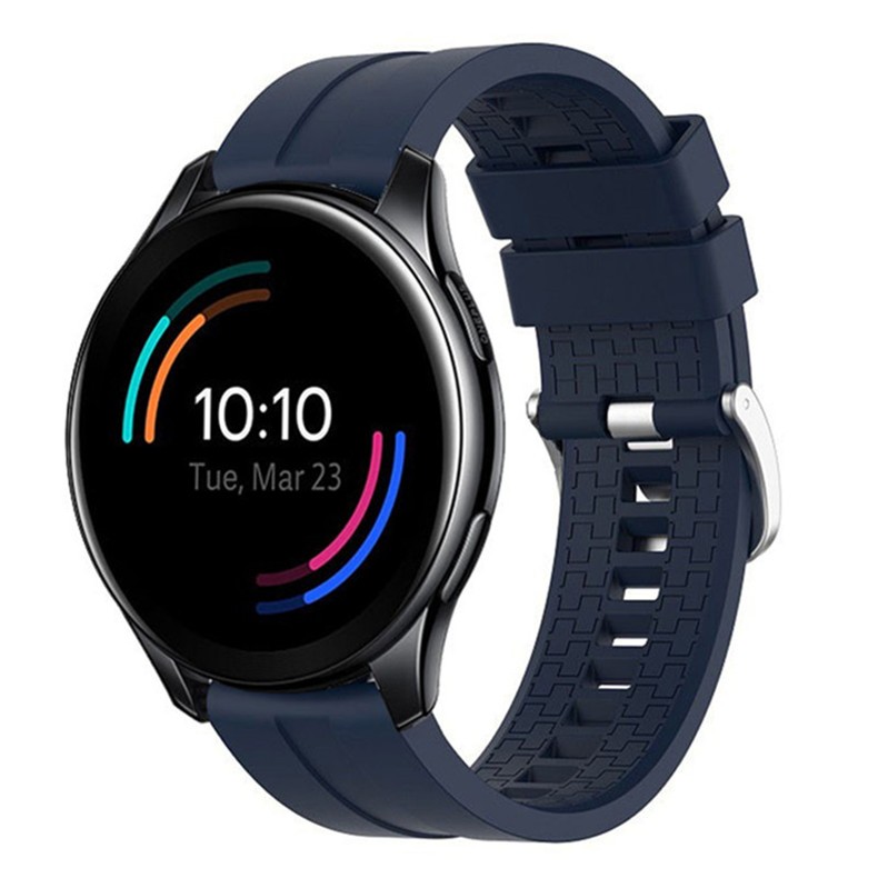 今舞一加手表表带液态硅胶防水透气运动款oneplus手表带22mm通用柔软