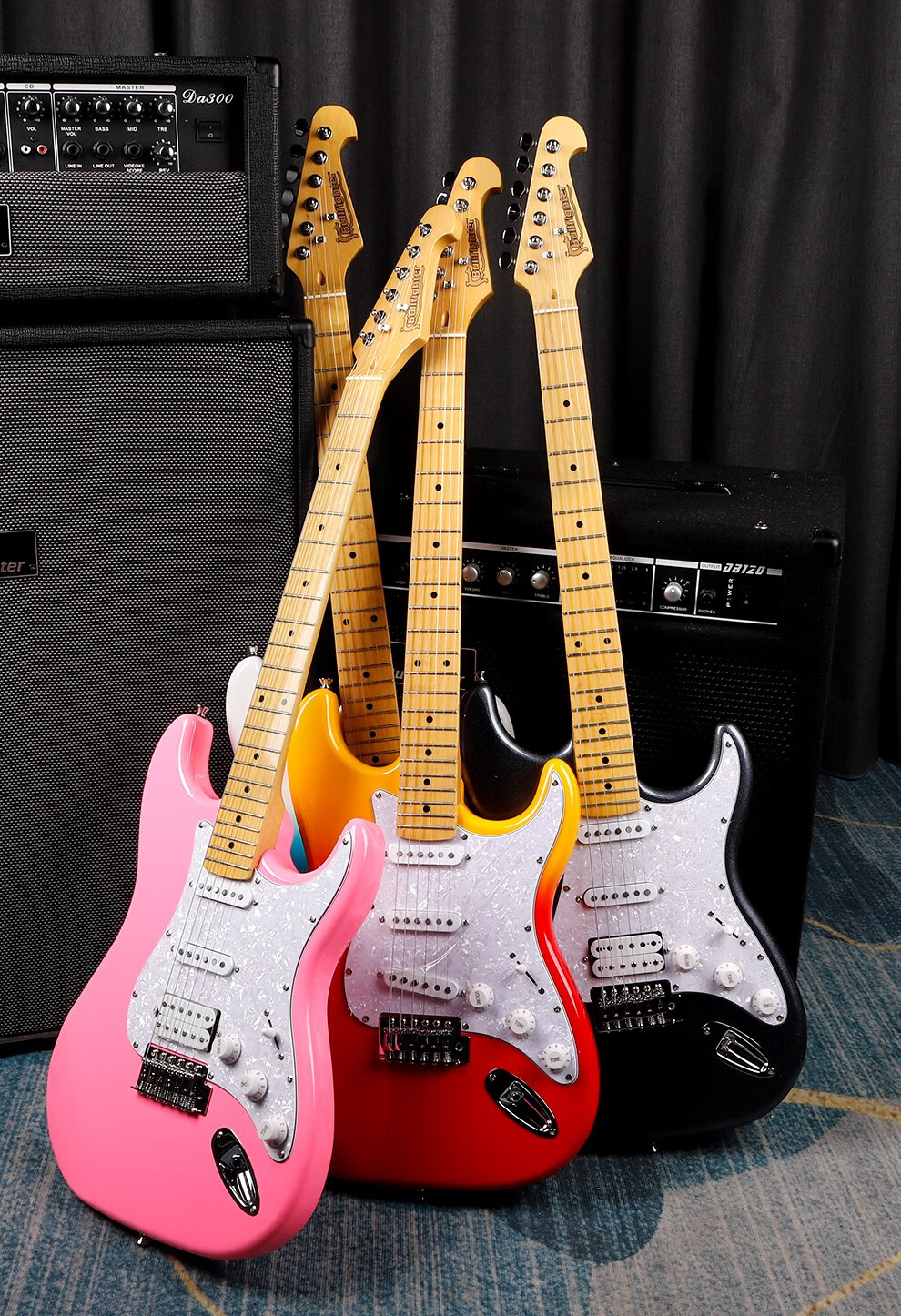 bullfighter斗牛士电吉他套装st专业成人初学者演奏电子吉它 电吉他