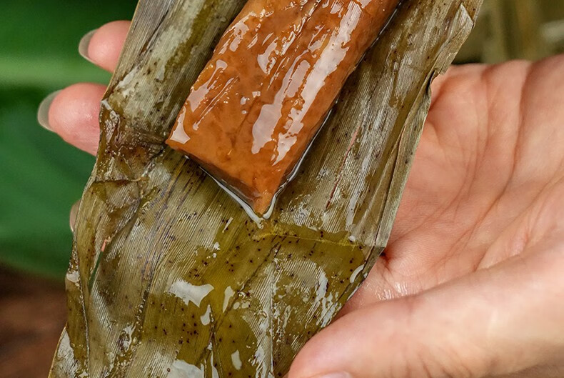 蜀味集竹叶粑黄粑宜宾特产糍粑红糖糯米糕点手工半成品早餐小吃竹叶糕