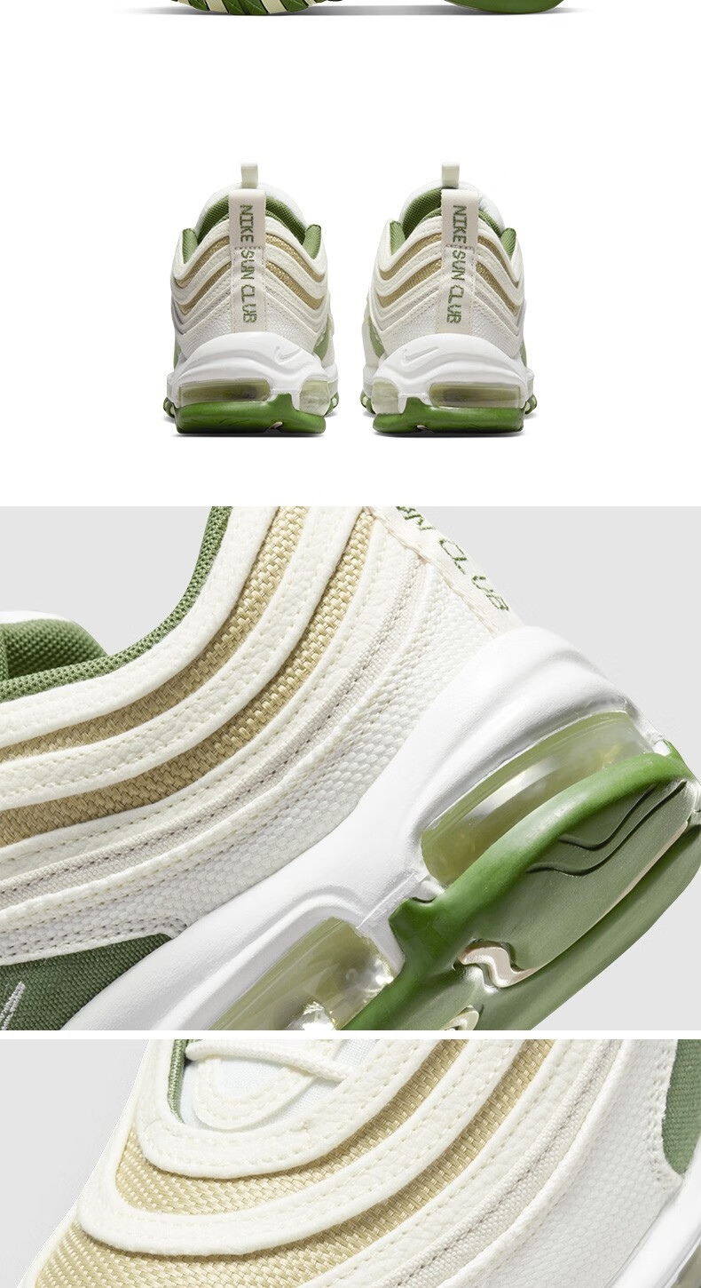 nike耐克男鞋2022夏季新款air max 97子弹头运休闲全掌气垫鞋减震跑步