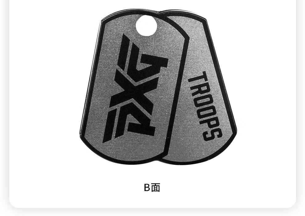 pxg 高尔夫用品球标mark球位标 black jack ball marker