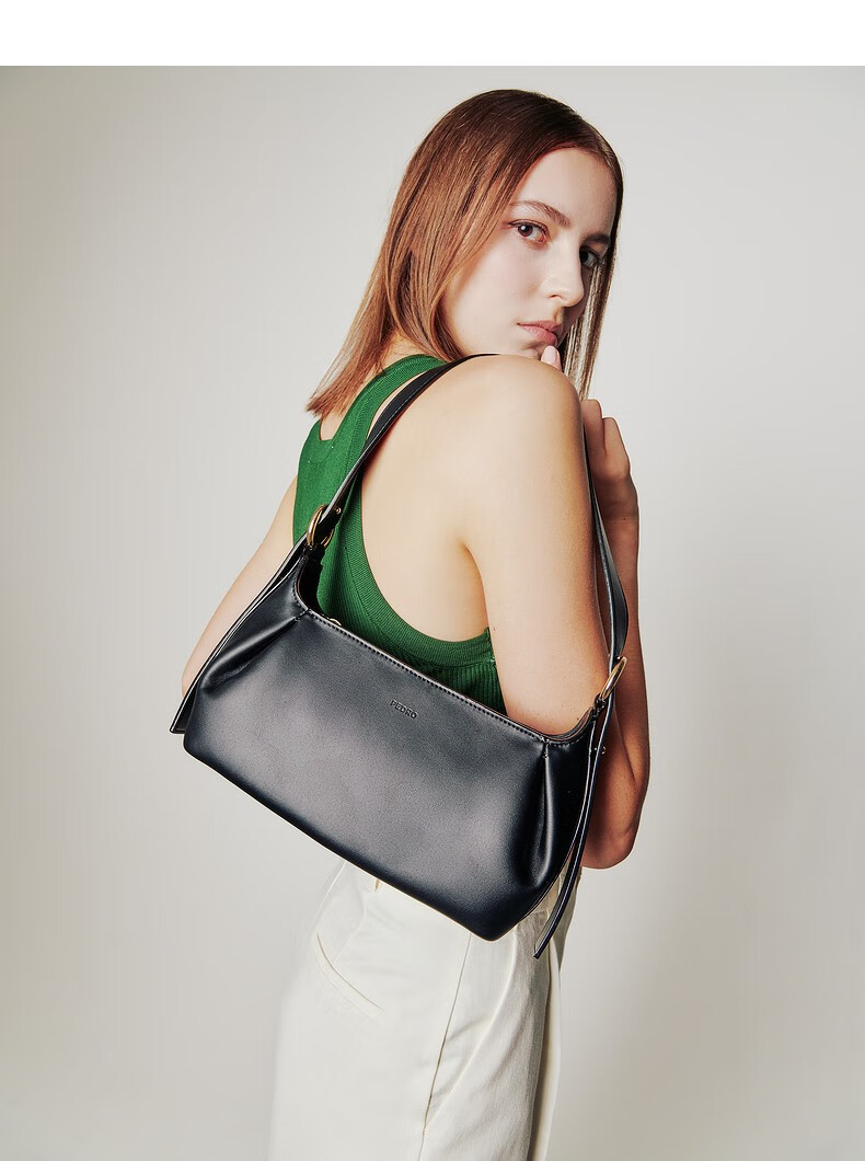 pedro腋下包女包时尚拉链手提单肩包pw235060008综合色m