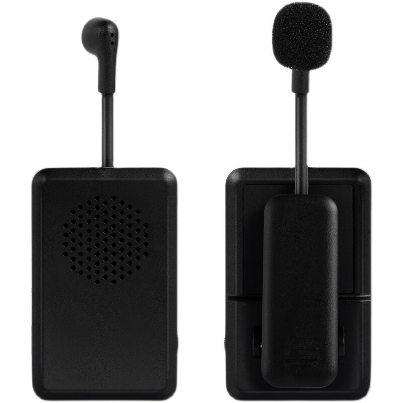 扩音器麦克风适合教师便携式袖珍迷你小型随身户外 黑色扩音器【图片