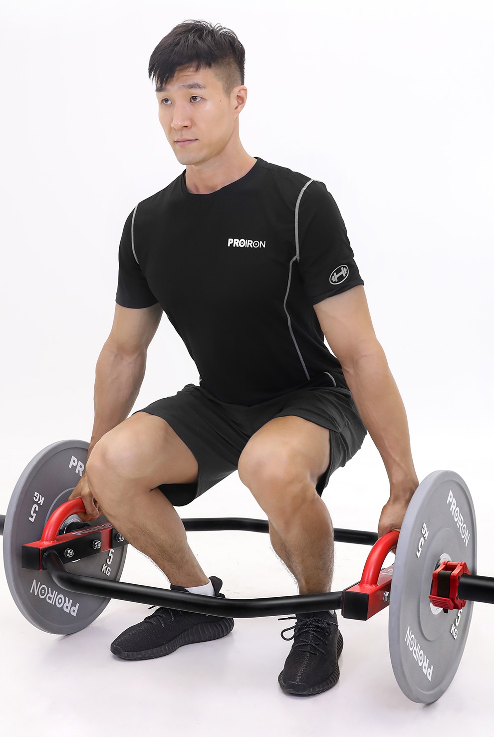 proiron (普力艾) 六角杠铃杆 奥杆杠铃杆专业深蹲硬拉耸肩健身房室内