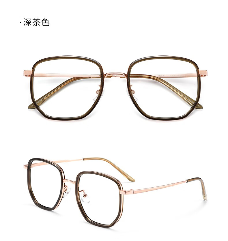 镜音colorein近视眼镜框女素颜超轻可配度数镜片大脸显瘦方圆脸韩版潮