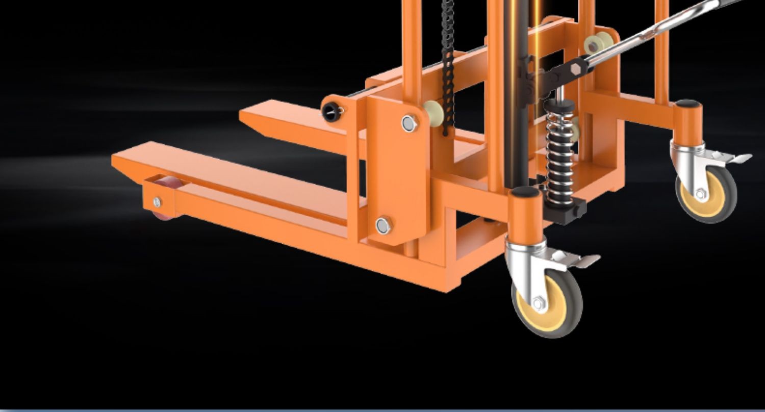 手动小型叉车电动叉车拉货推车轻便液压升降机堆高车家用微型卸货神器