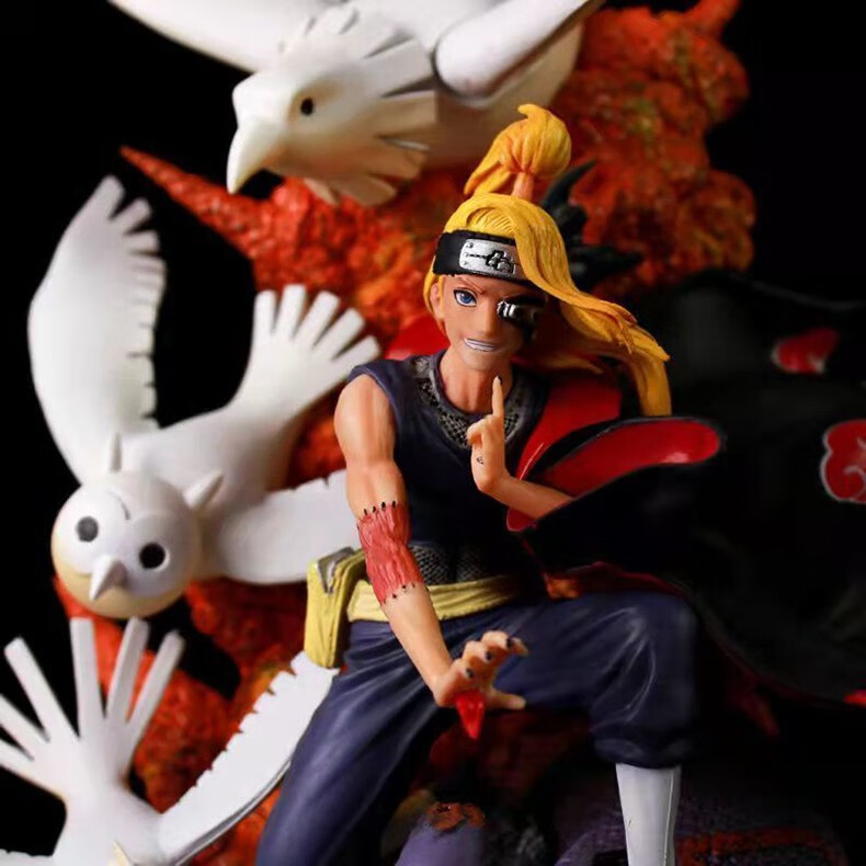 火影忍者手办鸣人晓组织鼬雏佐助卡卡西田动漫卡通周边创意礼品模型