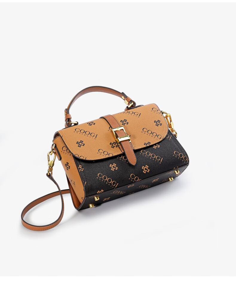 coogi奢侈品包包女包水桶包女士手提包生日礼物单肩斜挎包平安夜圣诞