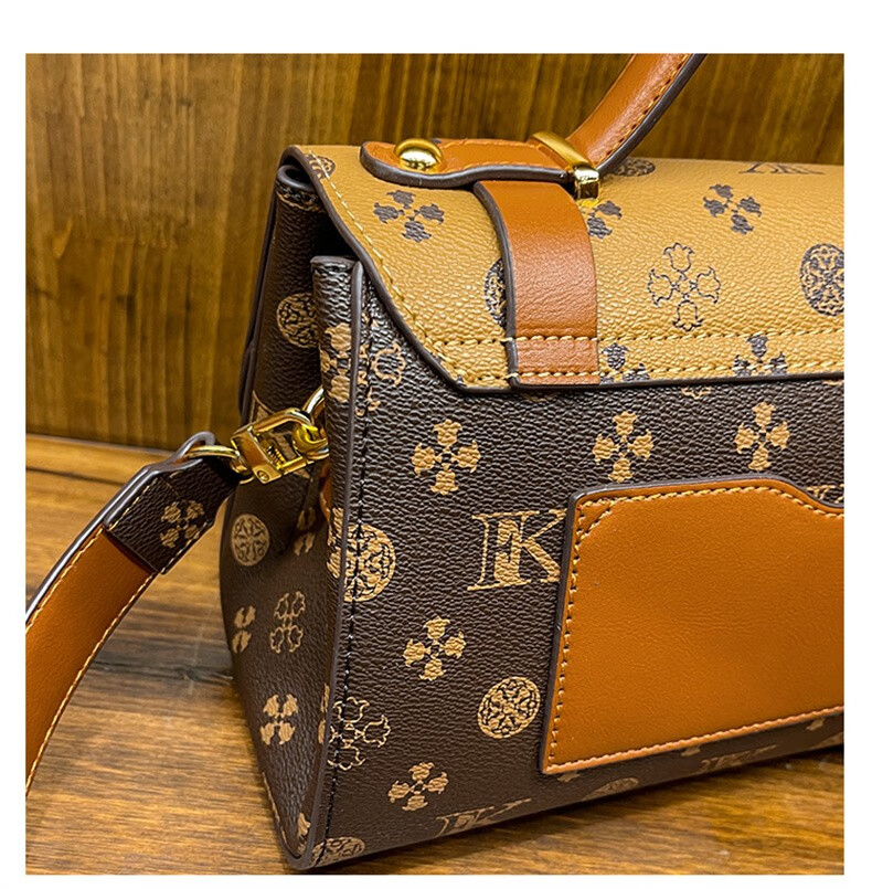 杜莎菲尼dosrfini品牌单肩包女斜挎手提牛皮包邮差包复古学院风英伦