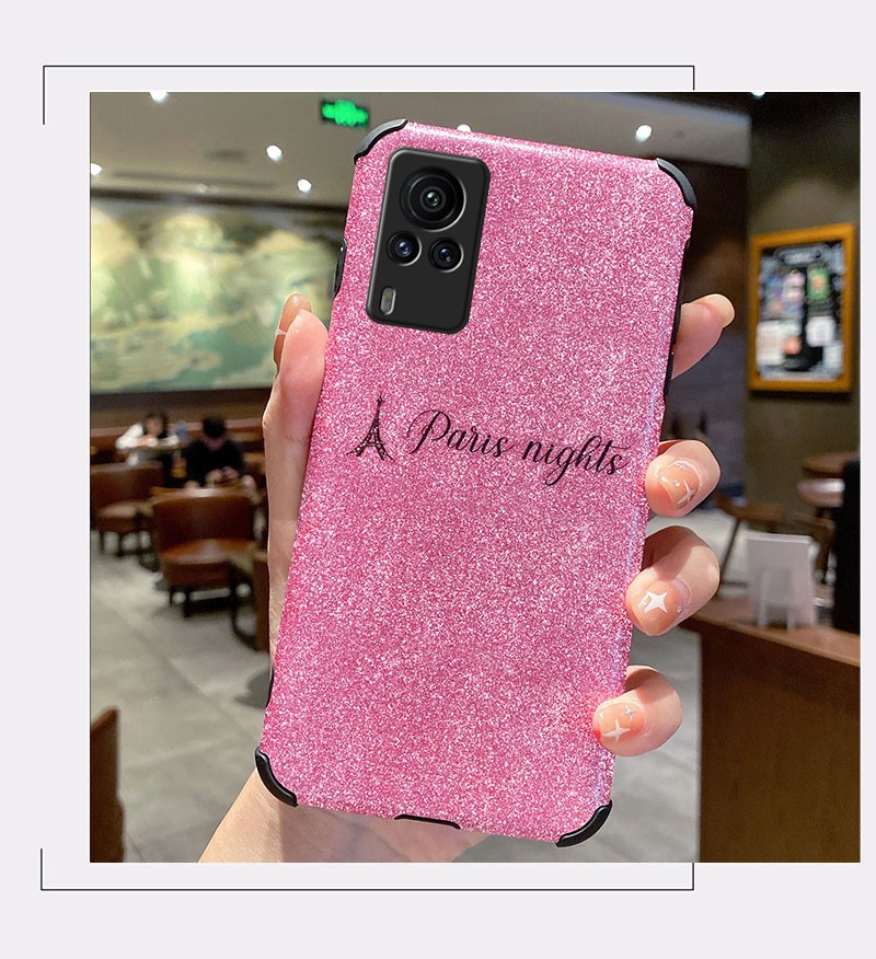 韩菲琪 vivo x60手机壳x60pro手机套x60保护套轻奢时尚闪粉女神款全包