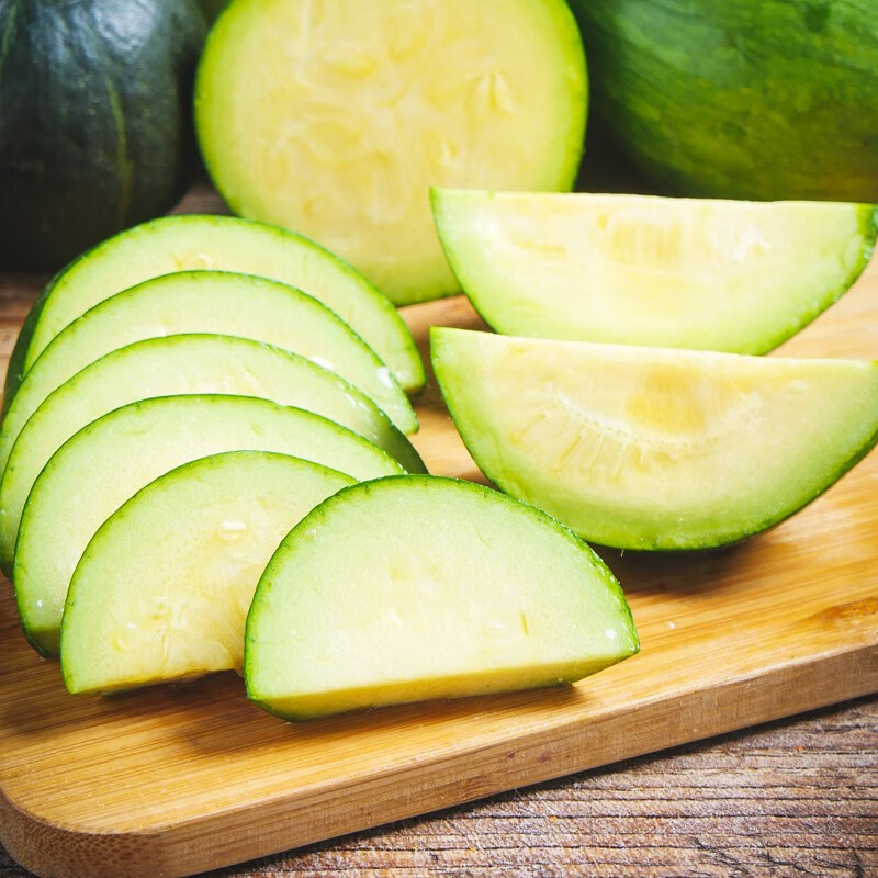 果然有美小南瓜新鲜 绿皮圆西葫芦 嫩南瓜 现摘蔬菜 5斤精选装【图片