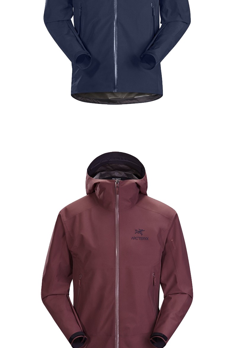arcteryx/始祖鸟zeta sl 男款户外超轻gtx防水防雨冲锋衣 27310 27310