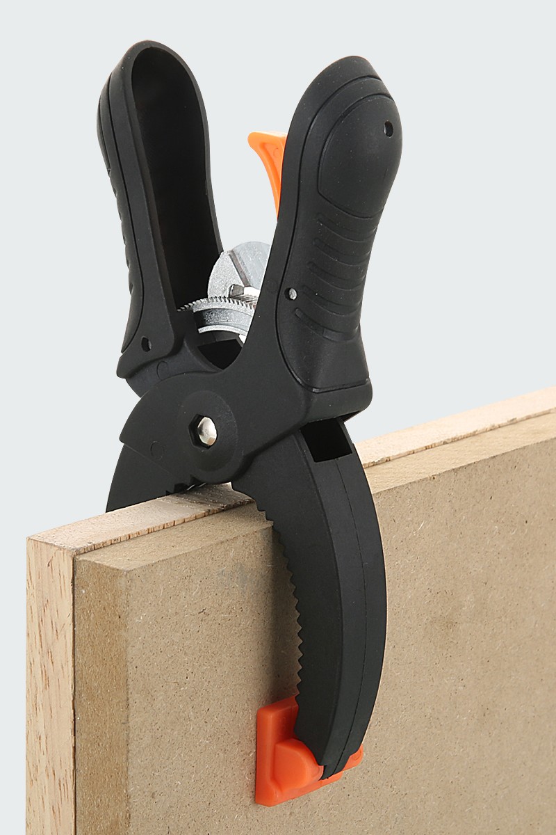 g夹具夹紧器木工夹子工具万用夹木板固定可调压紧强力棘轮夹快速 棘轮