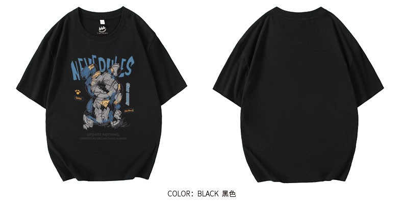 claw money男士短袖t恤潮流夏季ins宽松情侣男生纯棉潮牌体恤衣服