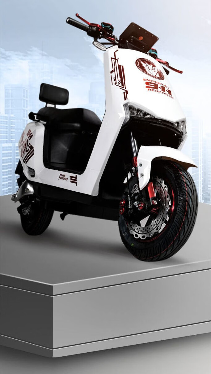 变形金刚911电动车n9电摩高速大功率外卖专用电动车锂电池长跑王 爆改