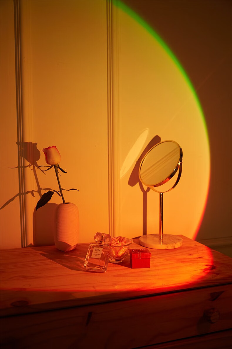 贝阳rgb补光摄影灯ws6便携手持拍照打光全彩创意拍摄日落夕阳灯自拍