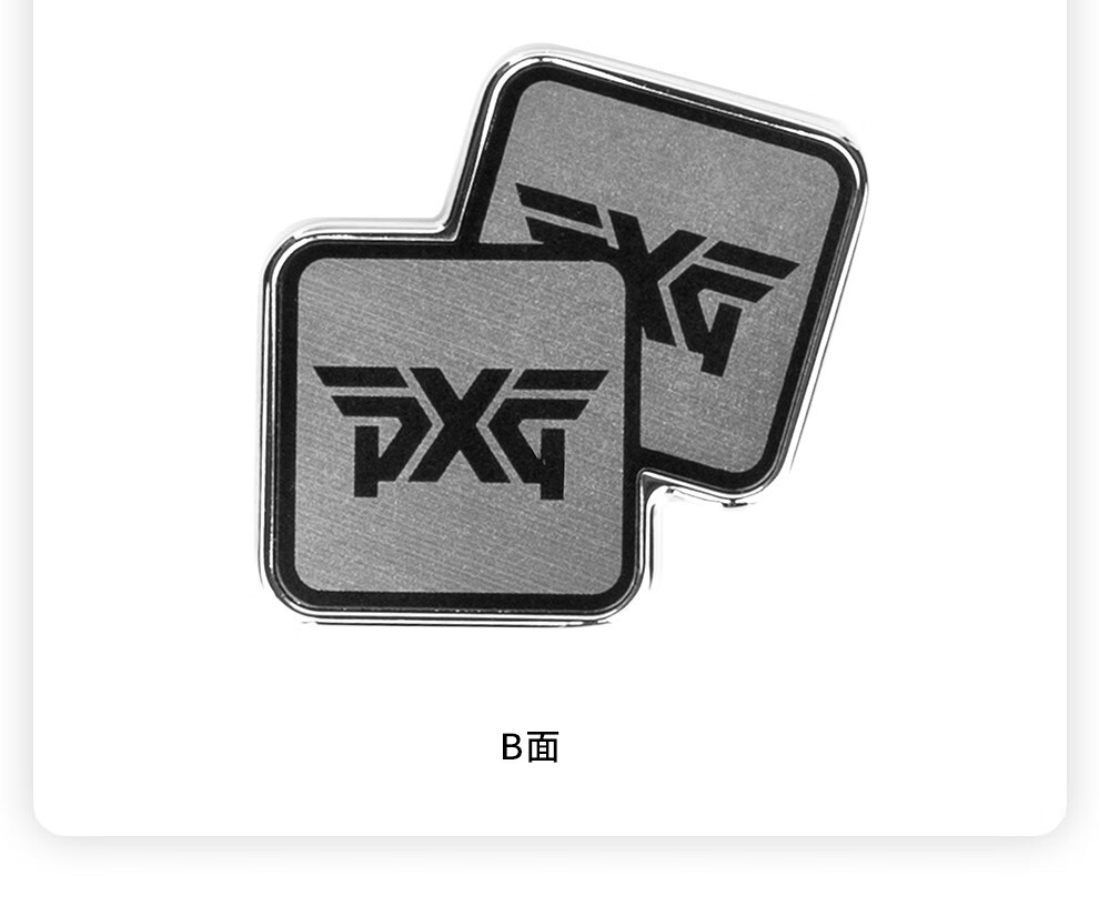 pxg 高尔夫用品球标mark球位标 black jack ball marker
