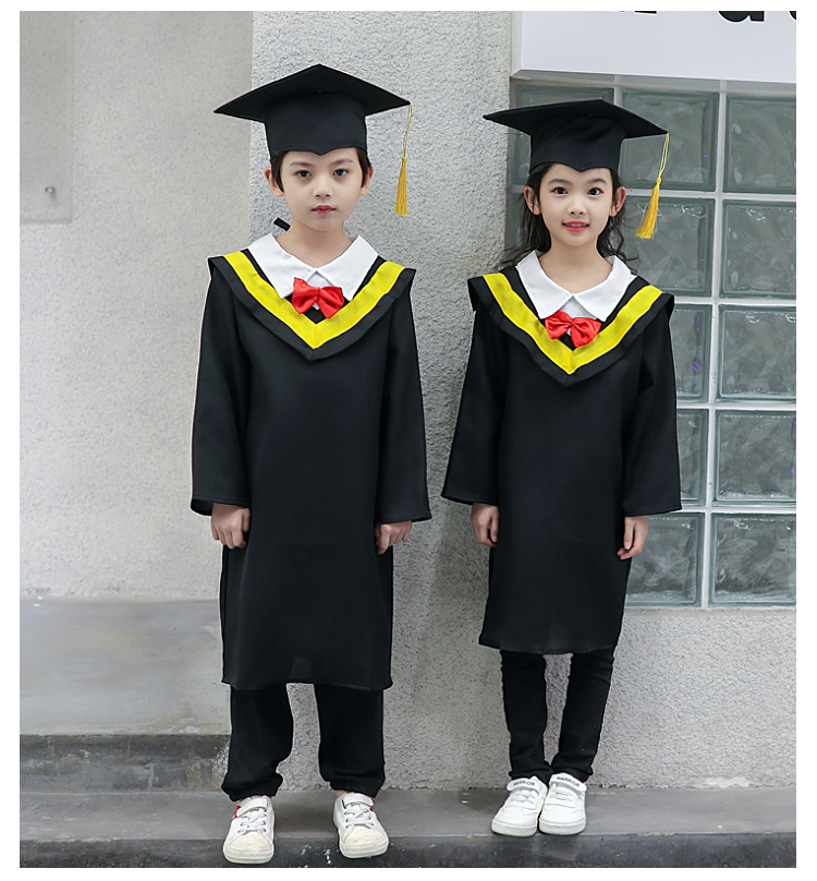 畅印博士服小学生幼儿园博士服大学学士服演出服博士帽毕业照服装礼服