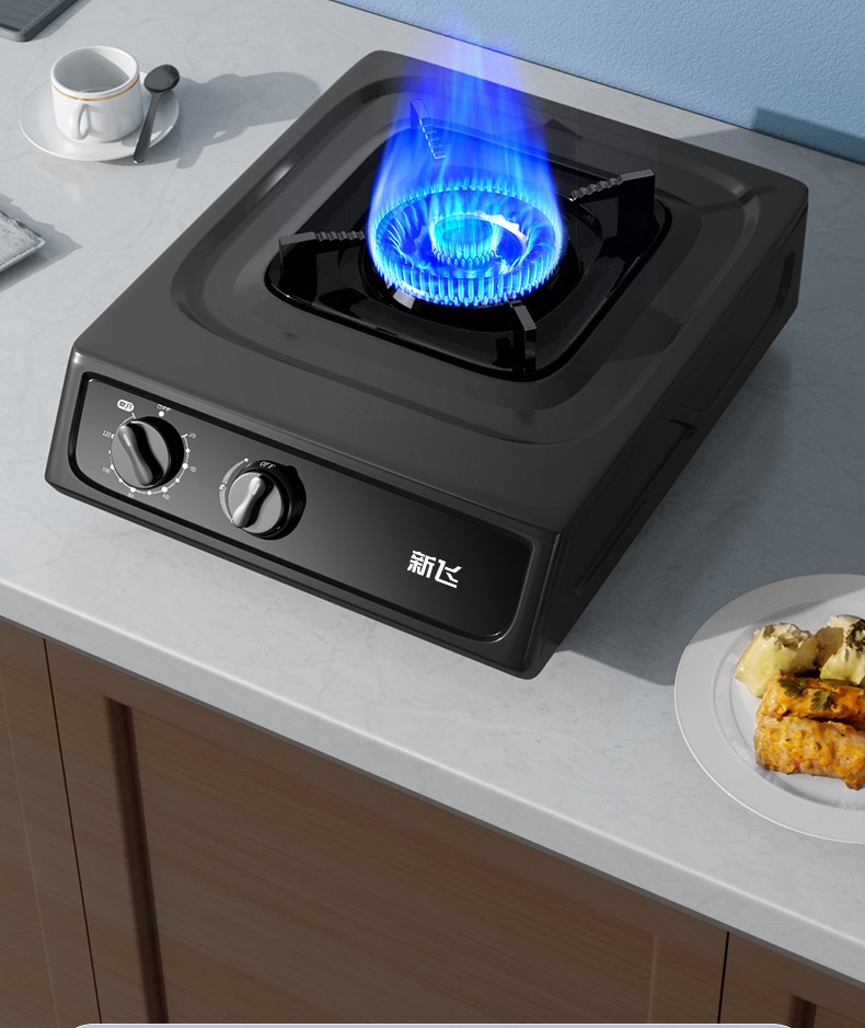 0kw火力升级 家用猛火节能 【豪华定时款】不沾油面板 5.