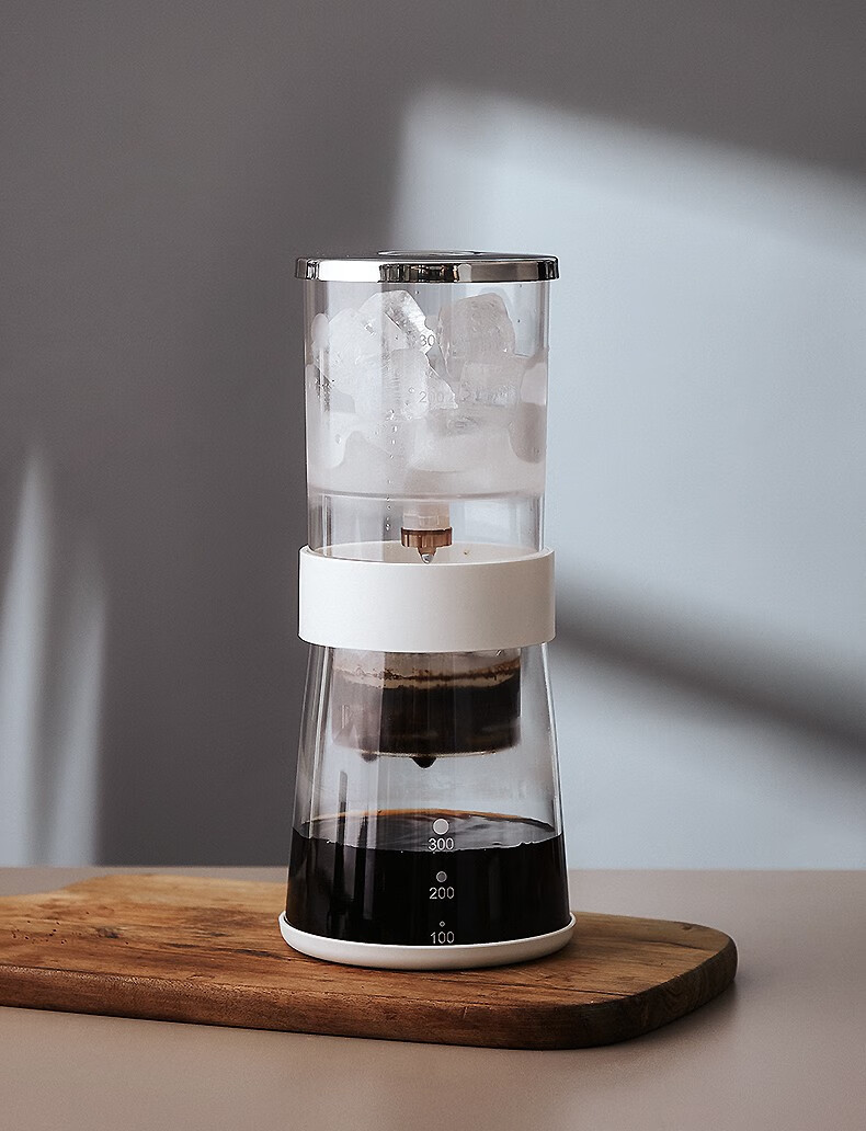 滴壶冷萃壶玻璃冰滴咖啡瓶手冲咖啡器具冰萃滴漏冰酿咖啡冰滴壶400ml