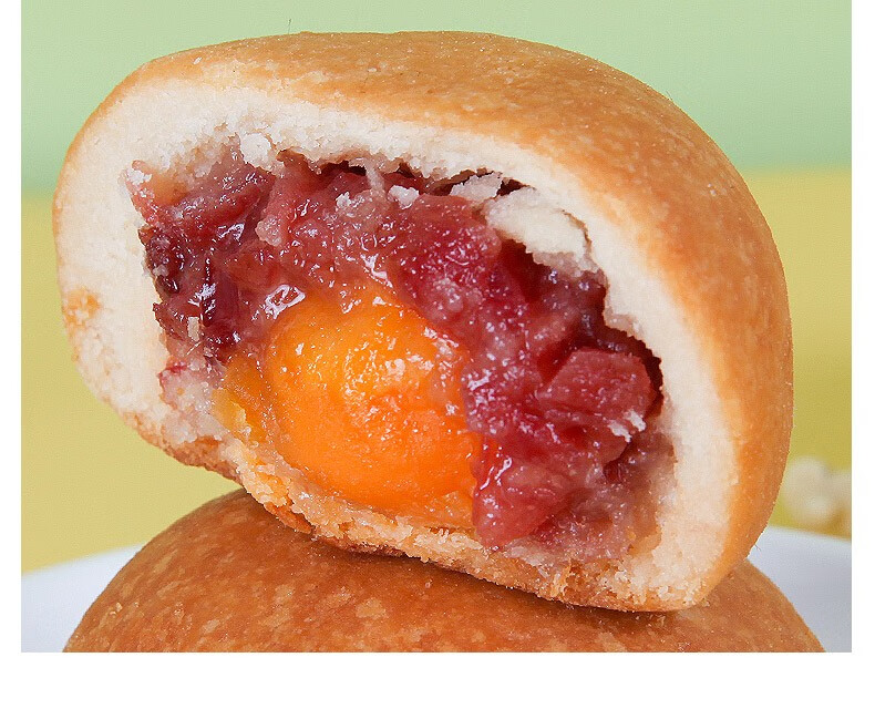 梅花牌 中秋云腿月饼云南火腿月饼散装酥皮月饼糕点点心多口味 青梅