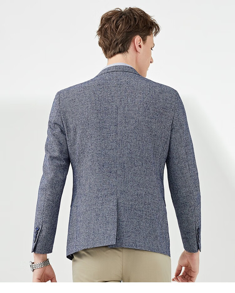 杉杉firs西服男春秋季平驳领单排扣时尚休闲男士西装外套商务休闲男装