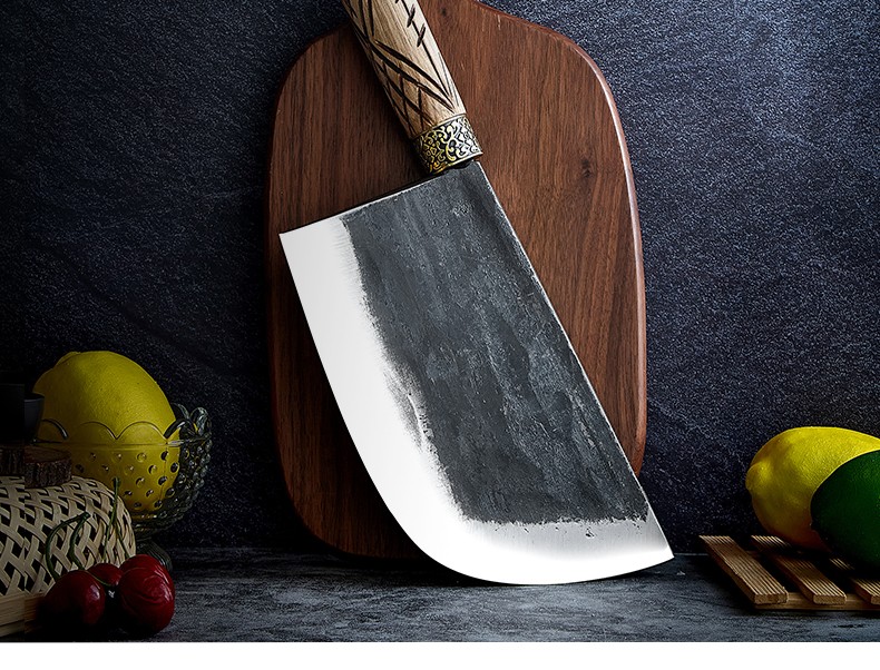 楚家刀 砍骨头专用肉刀斩骨商用剁骨加厚斧头大刀重型专业屠宰刀具