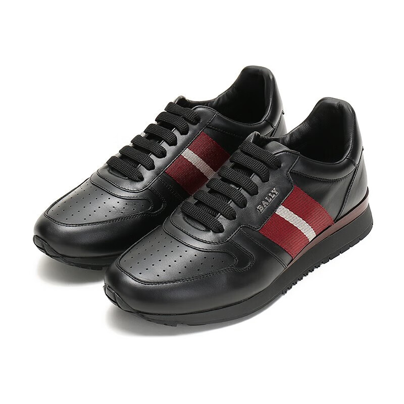 巴利(bally) 男鞋 男士经典系带男鞋 6234206 黑色 休闲运动鞋 7/41