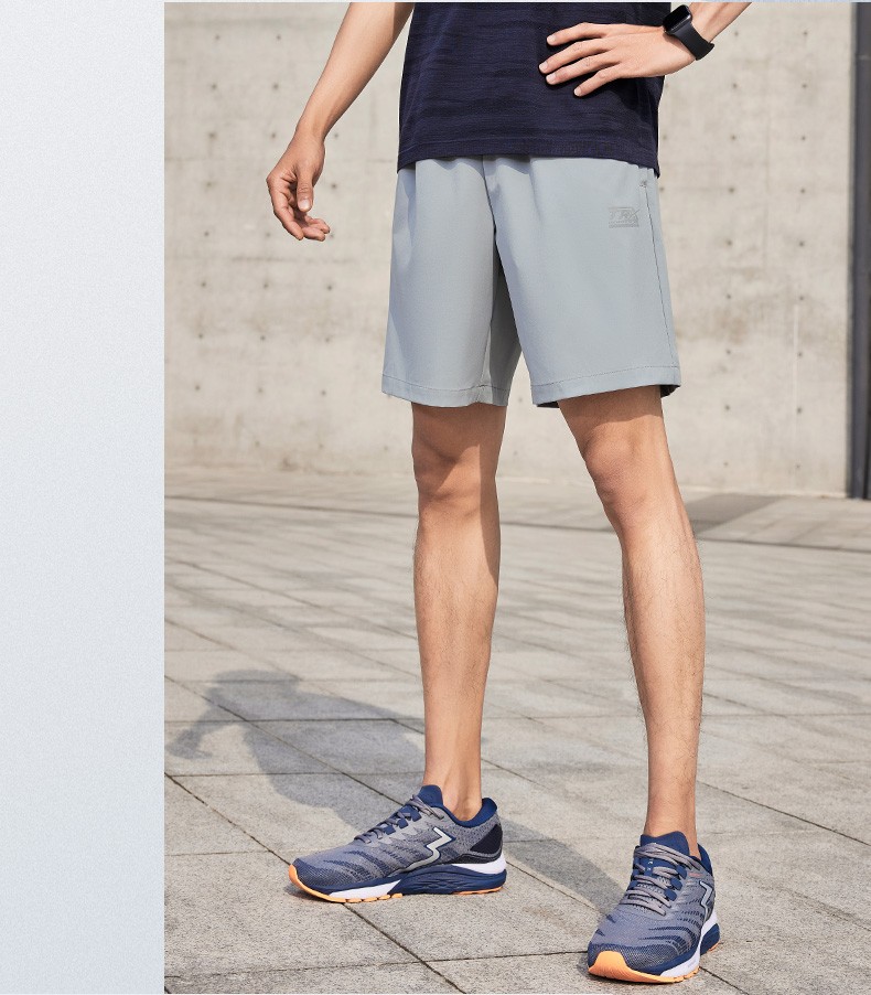 361运动裤男春季运动五分裤男子常规舒适裤子 青砖灰 xl【图片 价格