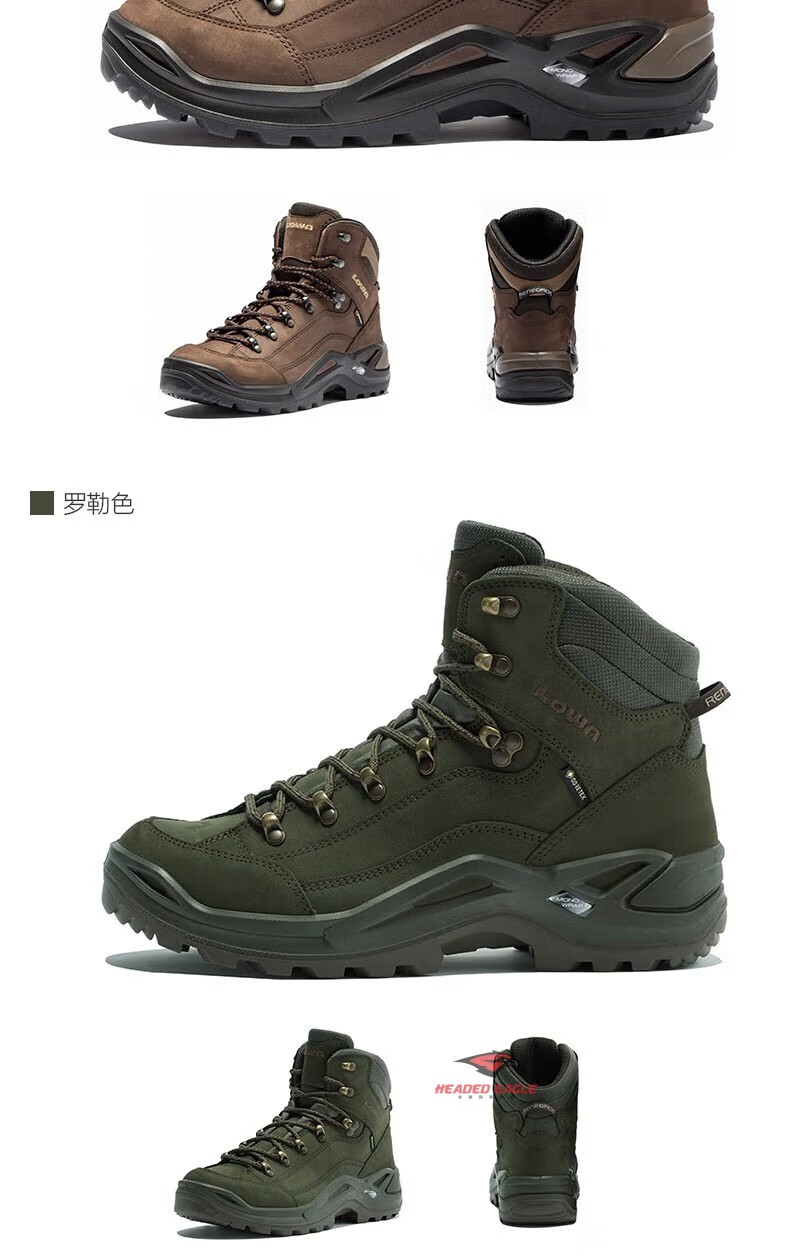 lowa 德国 登山鞋 作战靴户外防水耐磨进口徒步鞋 renegade gtx 男款