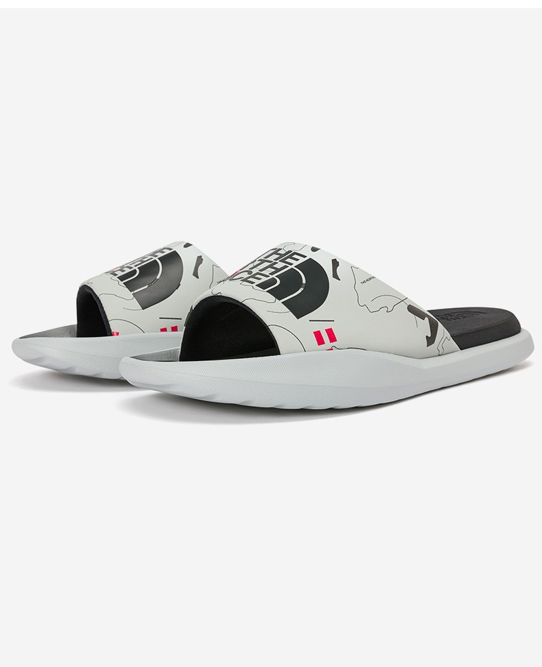 thenorthface北面22春夏男士轻便大logo拖鞋5jca黑色ky47