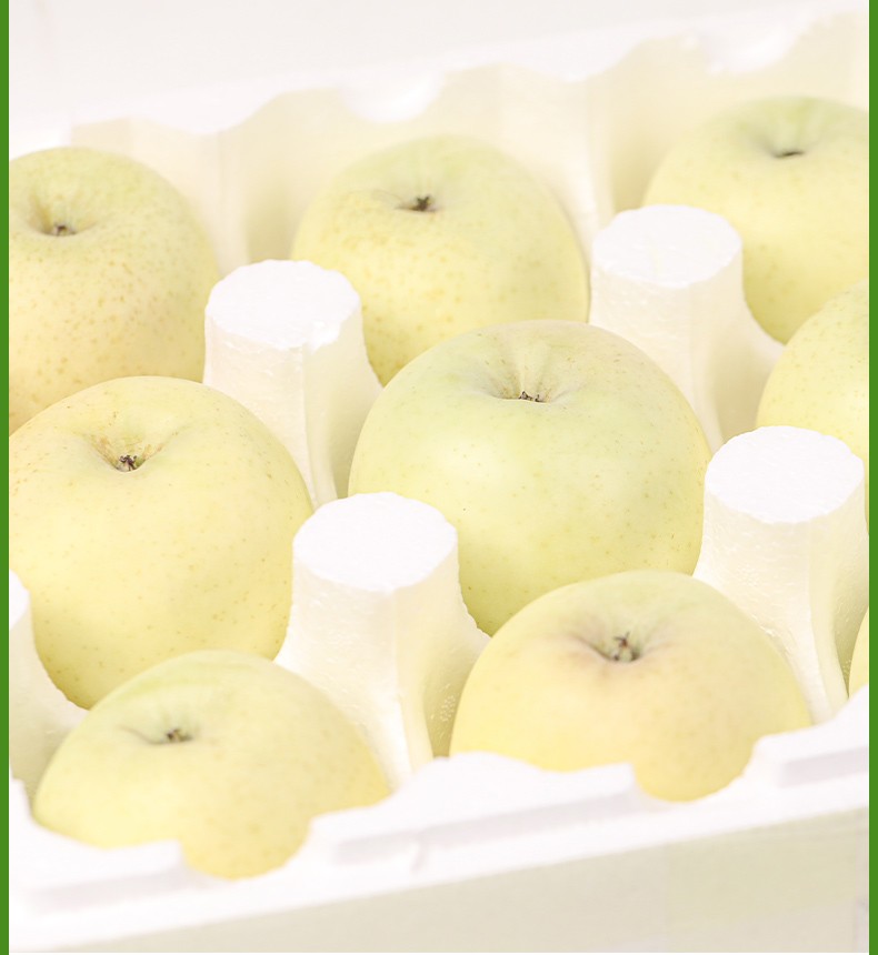 正宗烟台奶油苹果 新鲜牛奶白苹果 黄金奶油富士苹果水果冰糖心精美