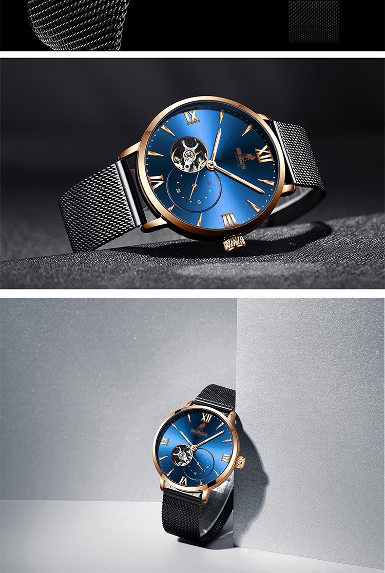 保罗贵族(baoluoguizu) 保罗贵族系列【典雅】男士高端腕表bl8995 间