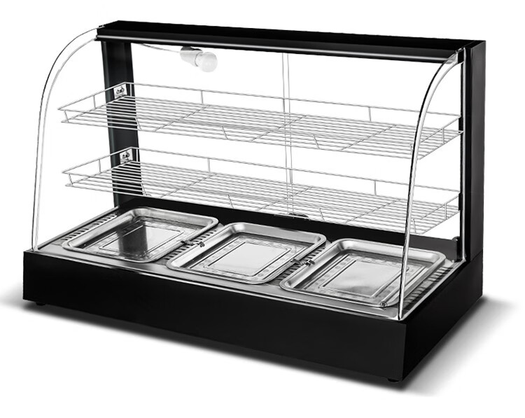 仕索思 食品保温柜商用小型加热保温箱台式板栗蛋挞展示柜汉堡炸鸡