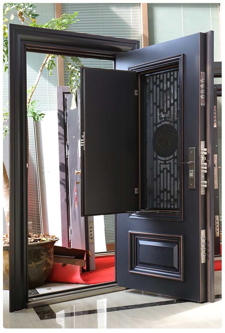 楼龙(loulong)甲级防盗门通风门中门入户门进户门单门子母门安全门