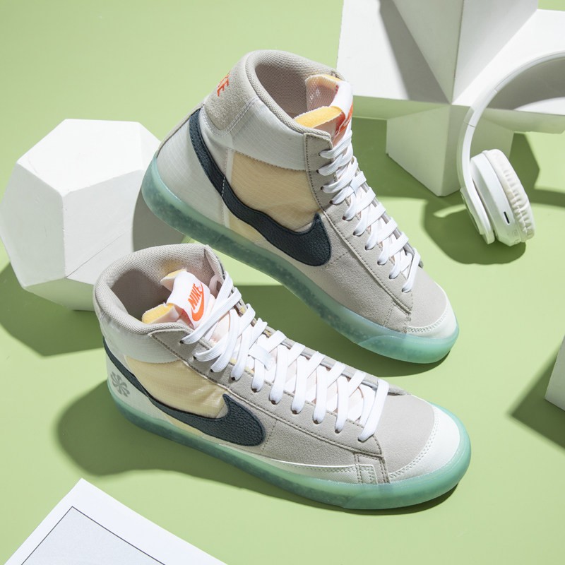 nike耐克官方舰店男鞋 2022春季新blazer开拓者高帮果冻底休闲鞋 dh
