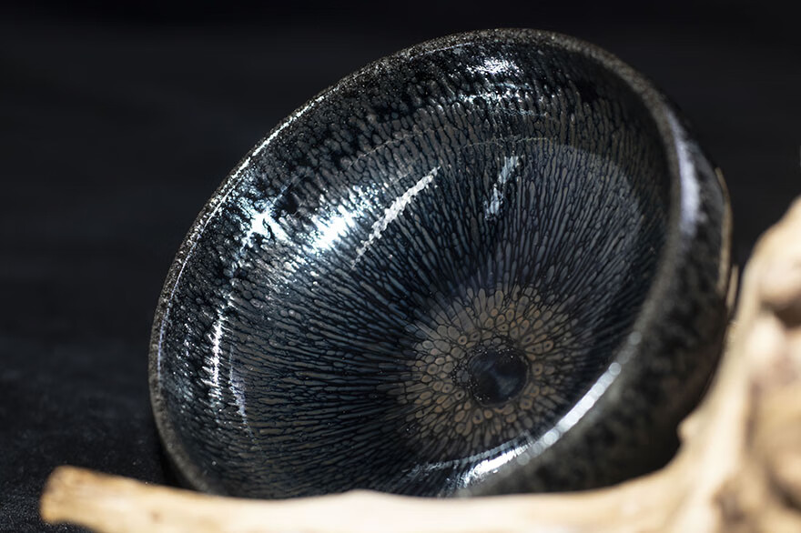 【黑毫盏】叶婷 建阳建盏主人杯礼盒装 口径8.5cm高4.